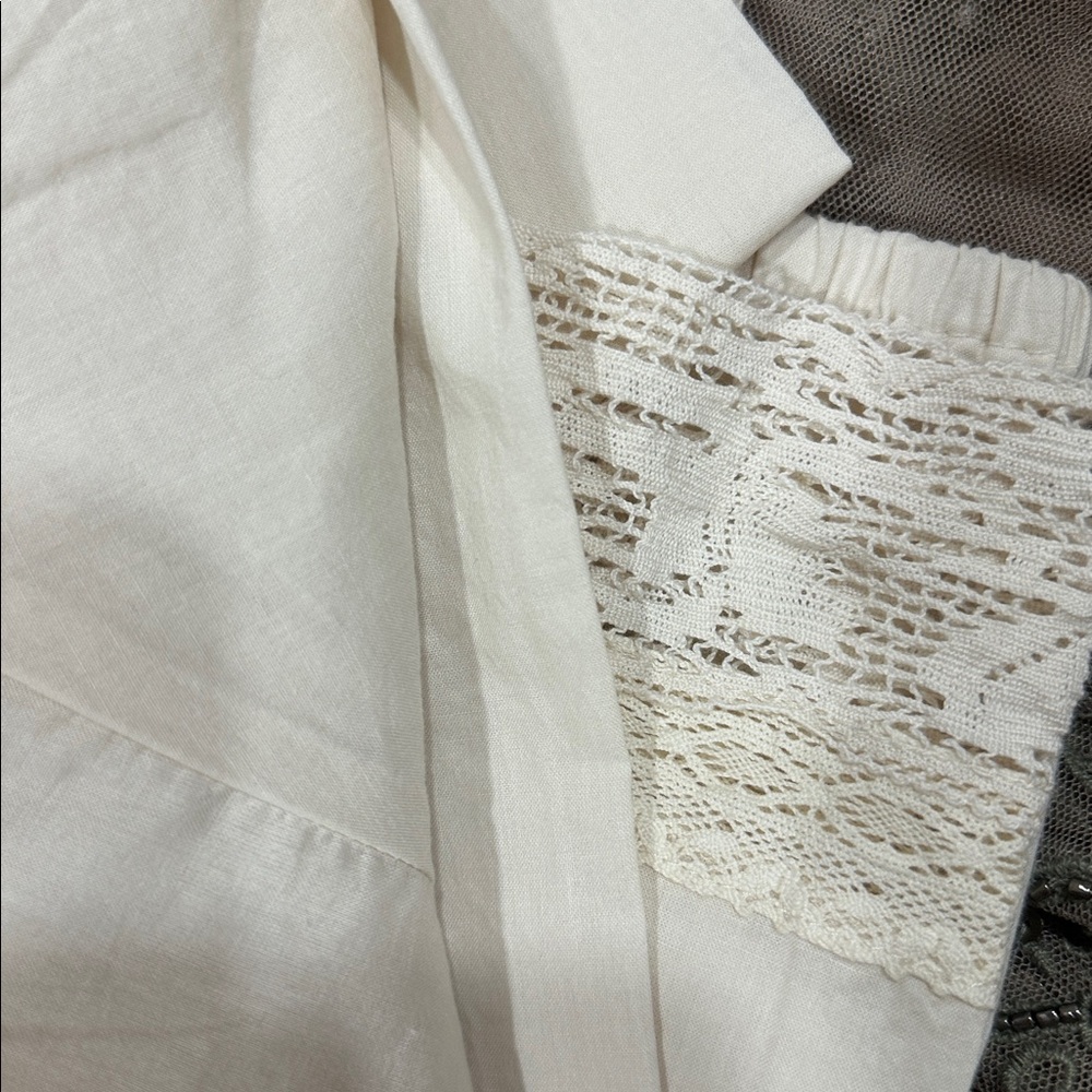 Zara Lace trim blouse/shirt - Picture 10 of 11
